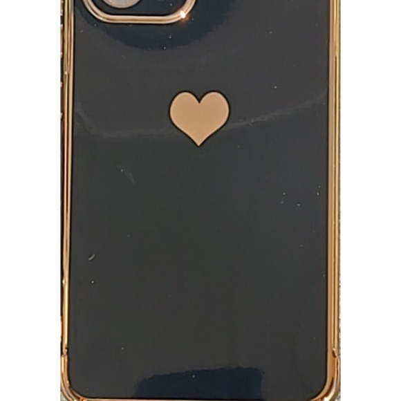 Bonoma Compatible with Samsung Galaxy A53 5G Case Love Heart Plating Wristband - Picture 3 of 5